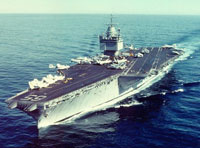 USS Enterprise Carrier Arrives to the Gulf