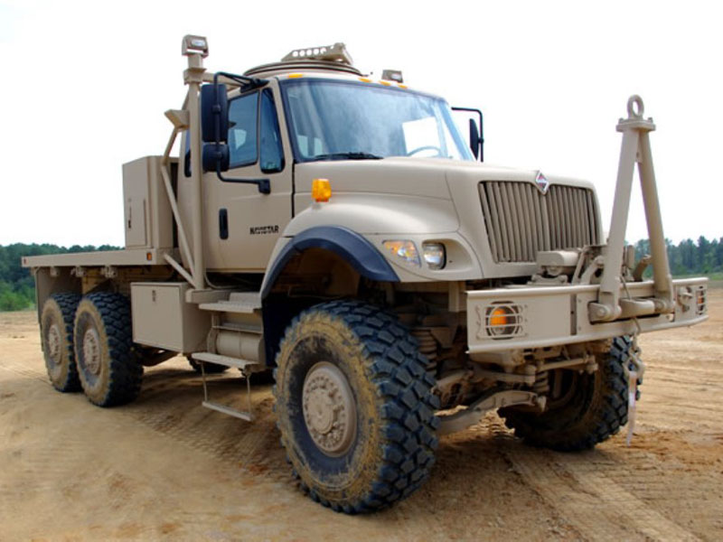 Afghan Security Forces Order Navistar Armored Cabs