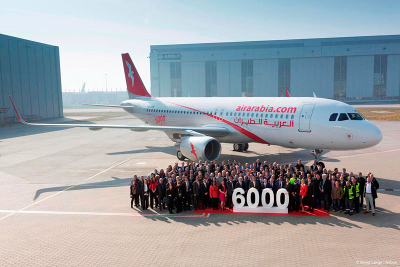Air Arabia Takes Delivery of its 37th A320 Aircraft