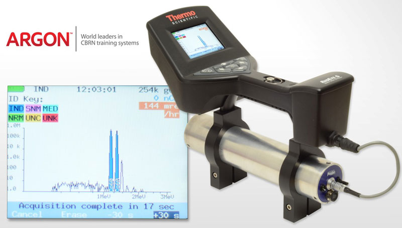 Argon Unveils New CBRN Spectrometer Sim for RIIDEye