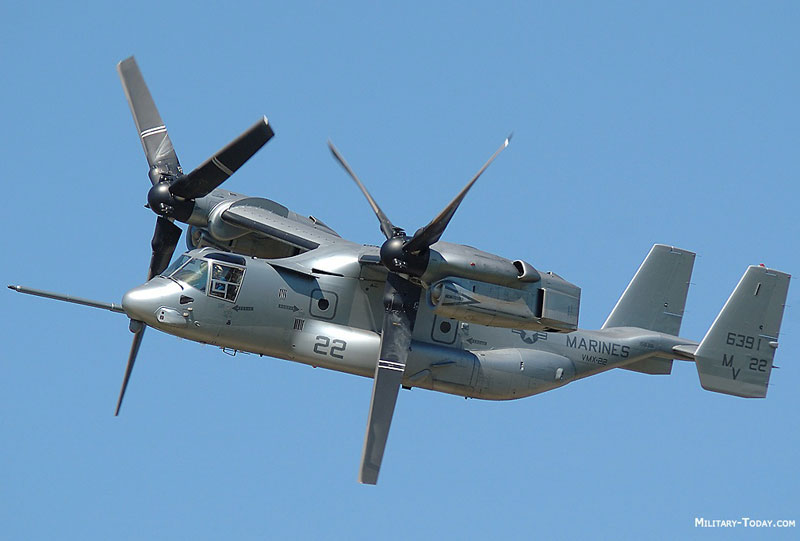Bell Boeing Wins Contract for 99 V-22 Osprey Aircraft