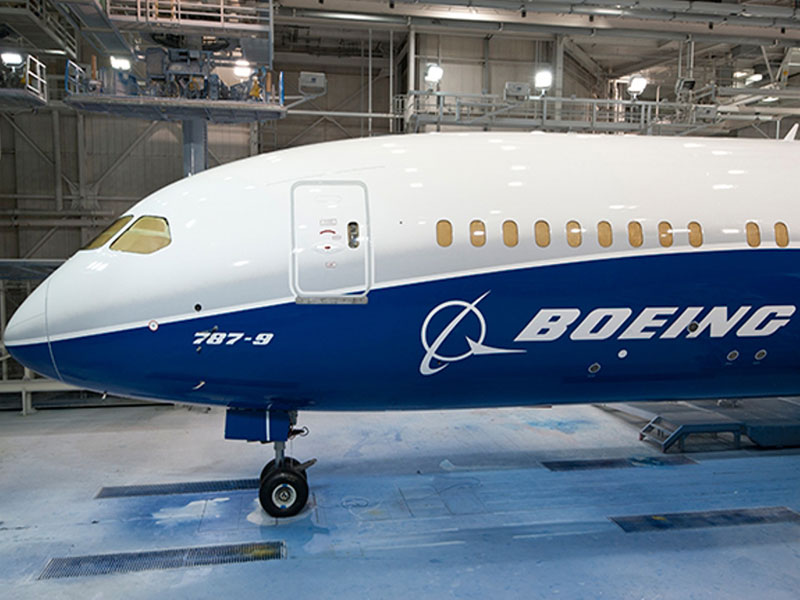 Boeing Rolls Out First 787-9 Dreamliner