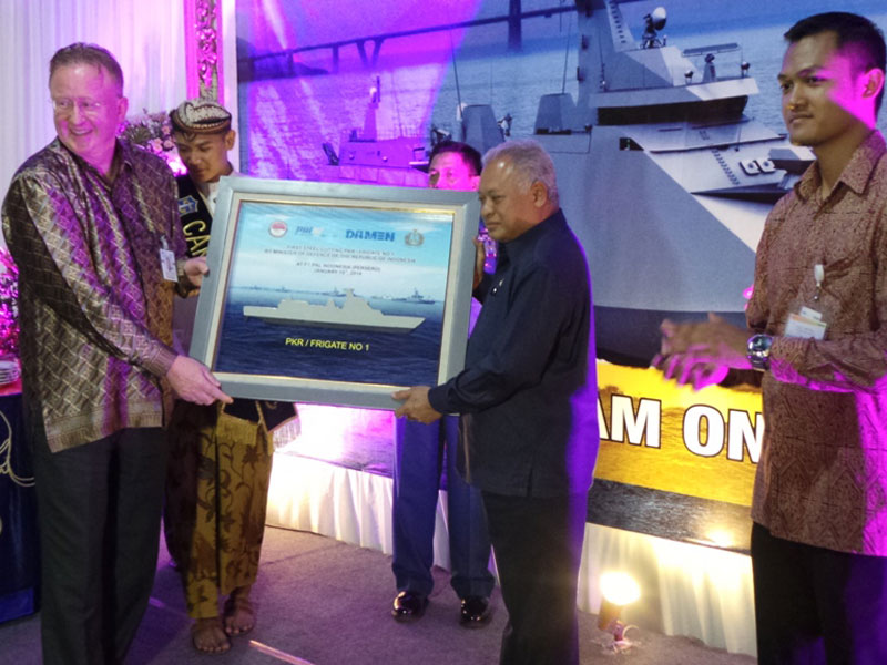 DSNS Starts Steel Cutting for SIGMA 10514 PKR Frigate