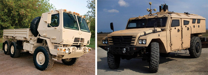 4X4 & 6X6 MILITARY VEHICLES