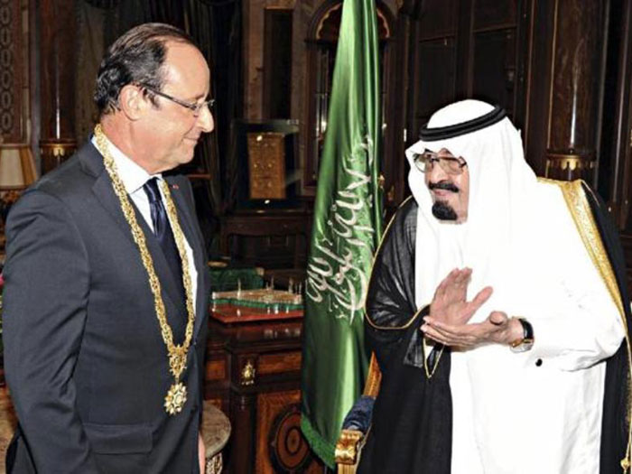 French President, Saudi King Discuss Regional Issues