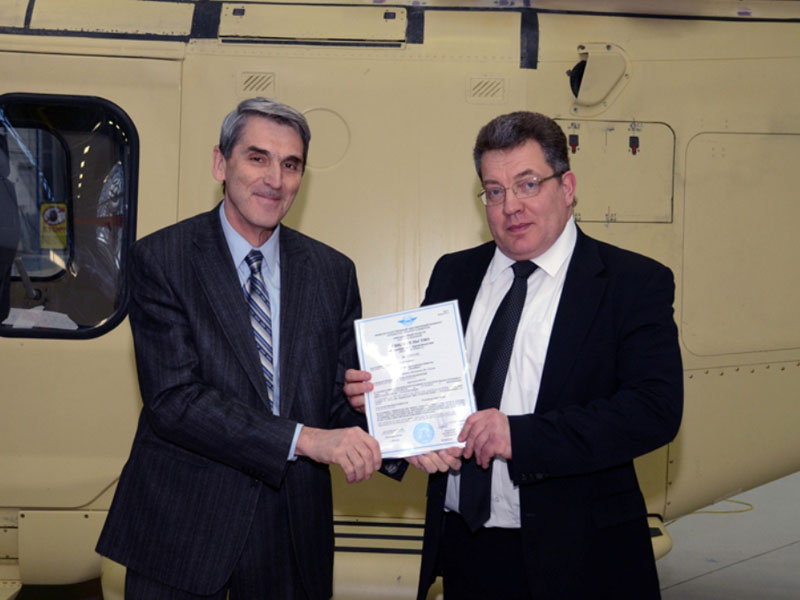HeliVert Gets AR IAC Approval for Production of AW139