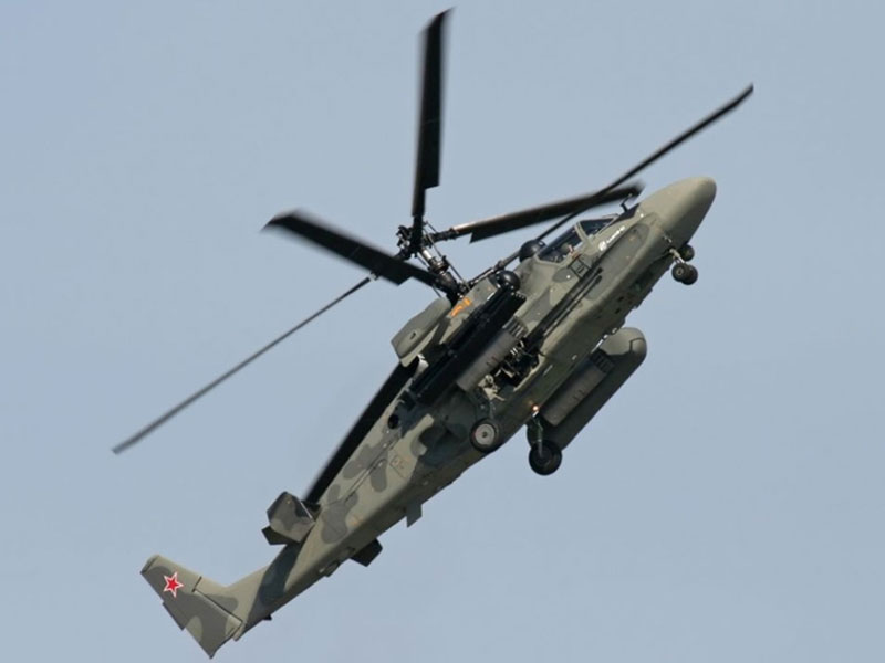 Kamov, Sagem Team Up on Ka-52 Alligator Attack Helicopter