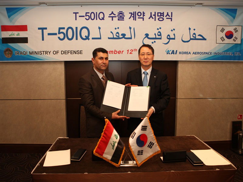 Korea Aerospace Industries Wins $1.1bn Iraq Jet Order