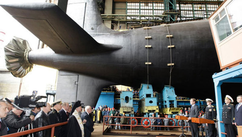 New Russian Attack Submarine to Have Advanced Sensors