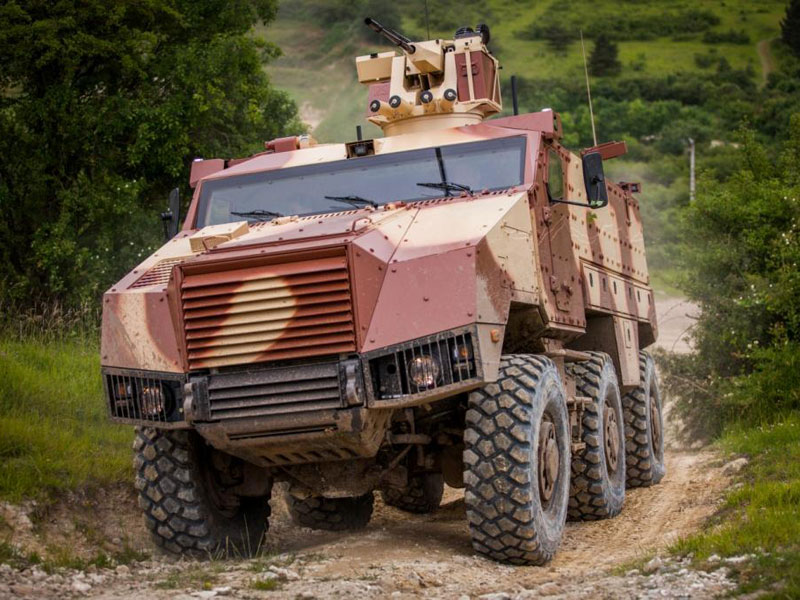 Nexter Systems Unveils New 6x6, TITUS® at DSEI 2013