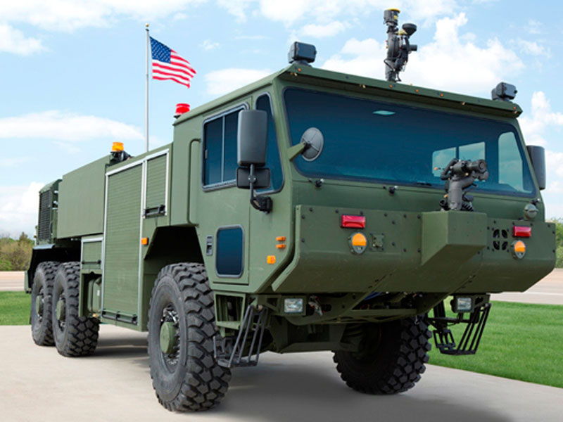 Oshkosh Unveils New P-19R ARFF at Modern Day Marine 
