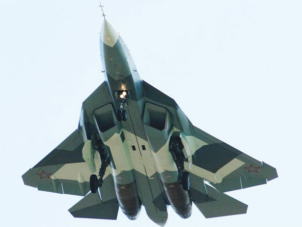 Russia Receives New Sukhoi T-50 Stealth Fighter Prototype
