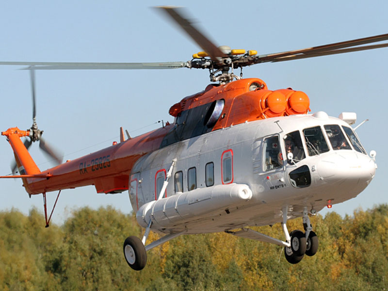 Russian Helicopters to Deliver 2 Mi-8MTV-1 Helicopters