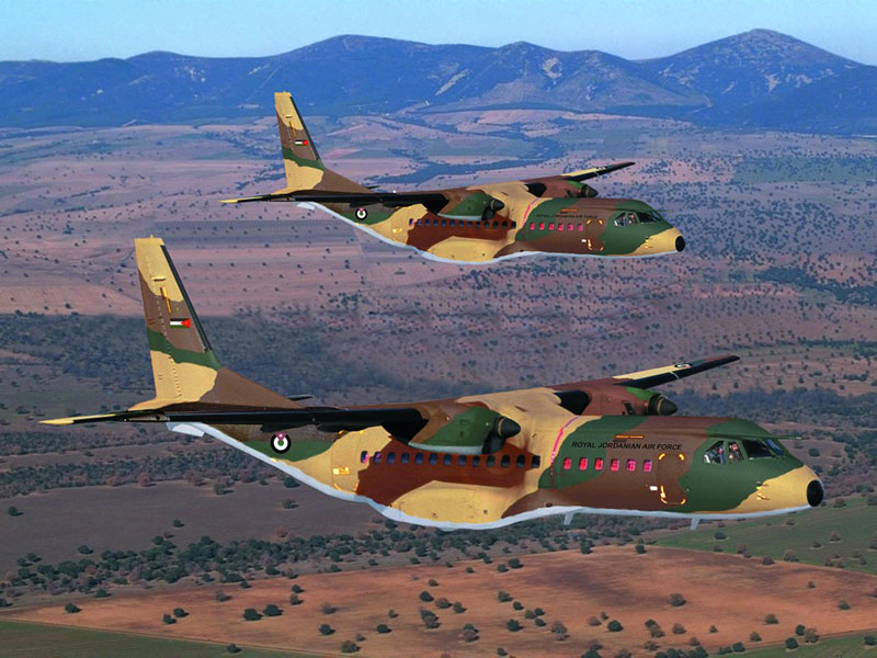 ATK Delivers First Modified CASA-235 Aircraft to Jordan