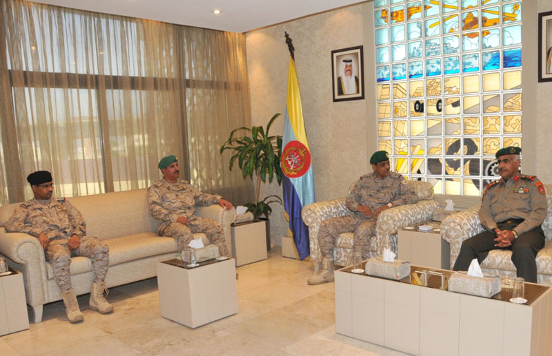 Commander of GCC Peninsula Shield Force Visits Kuwait