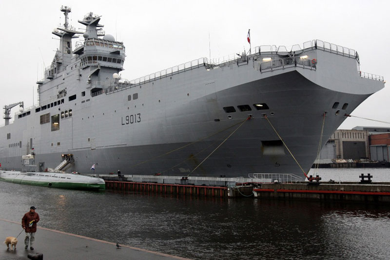 France Postpones Delivery of Mistral Warship to Russia