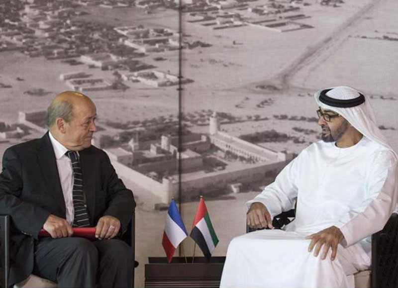 French Defense Minister Visits UAE, Egypt