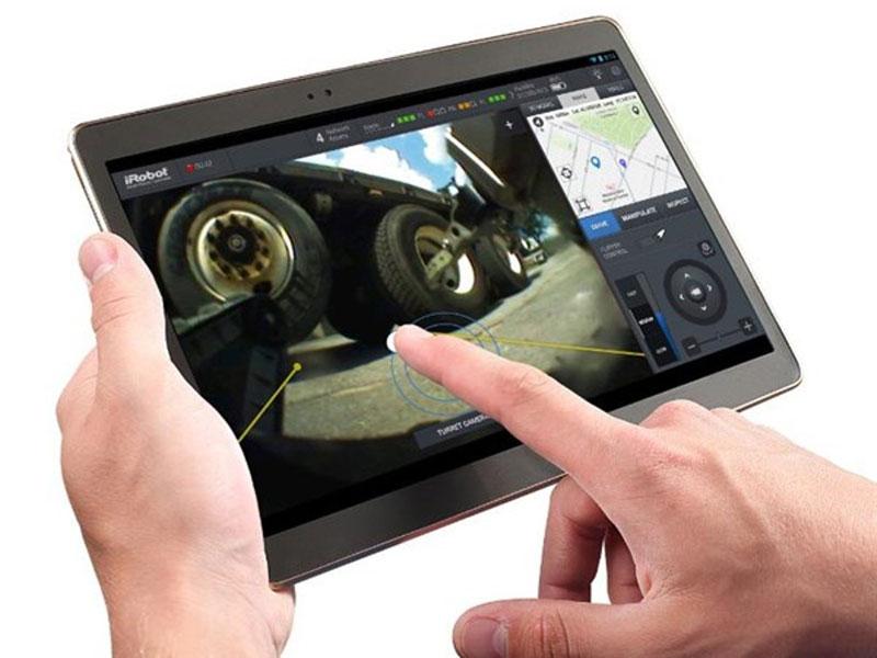 iRobot Unveils Its 1st Multi-Robot Tablet Controller