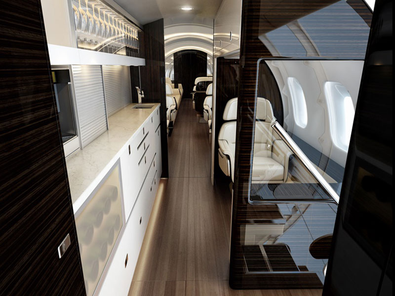 RUAG Aviation, LIST Offer Wood Flooring for Business Jets