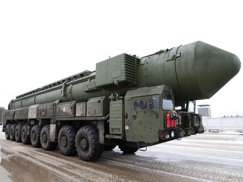 Russia Test-Fires Topol-M Intercontinental Ballistic Missile