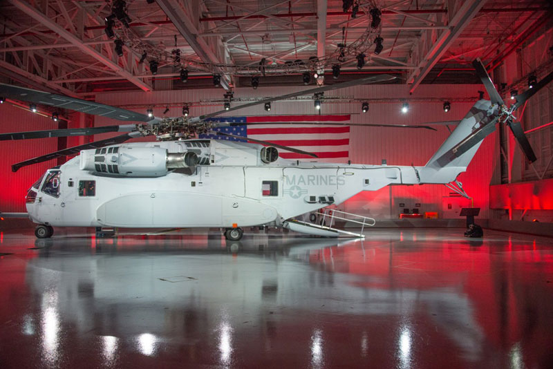 Sikorsky Unveils CH-53K Heavy Lift Helicopter
