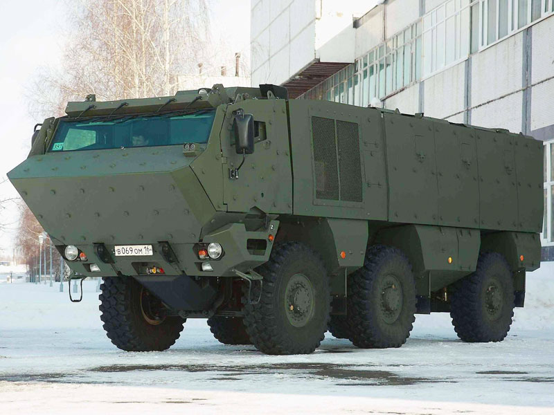 Typhoon-K Military Trucks to Parade on Russia Victory Day