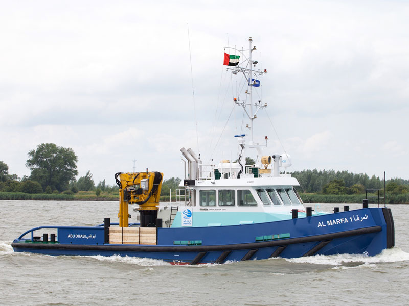 Abu Dhabi’s IRSHAD Receives Damen Shoalbuster 2308