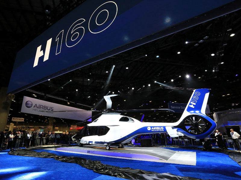 Airbus Helicopters Unveils its All-New H160 Rotorcraft
