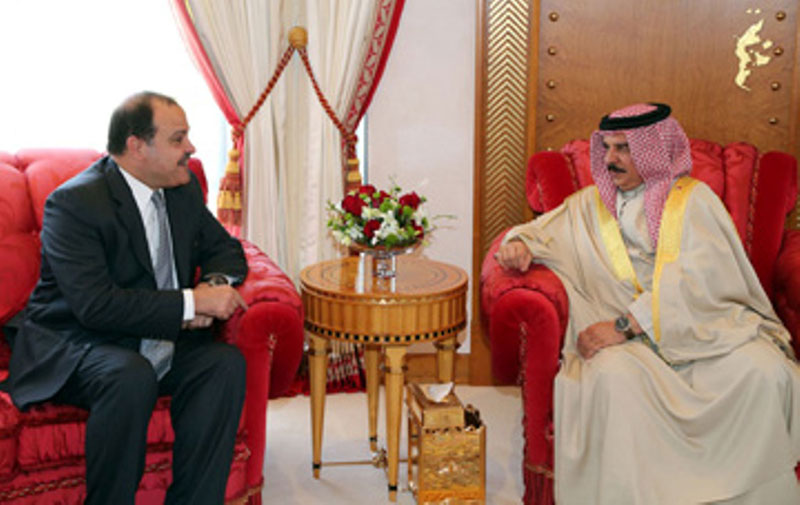 Bahrain’s King Receives Jordanian Interior Minister