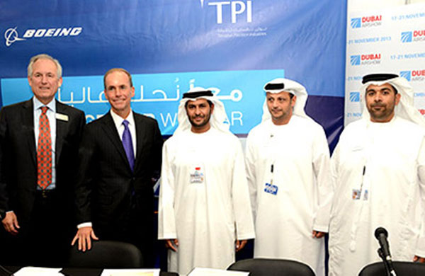 Boeing, Tawazun’s TPI Launch Aerospace Plant in UAE