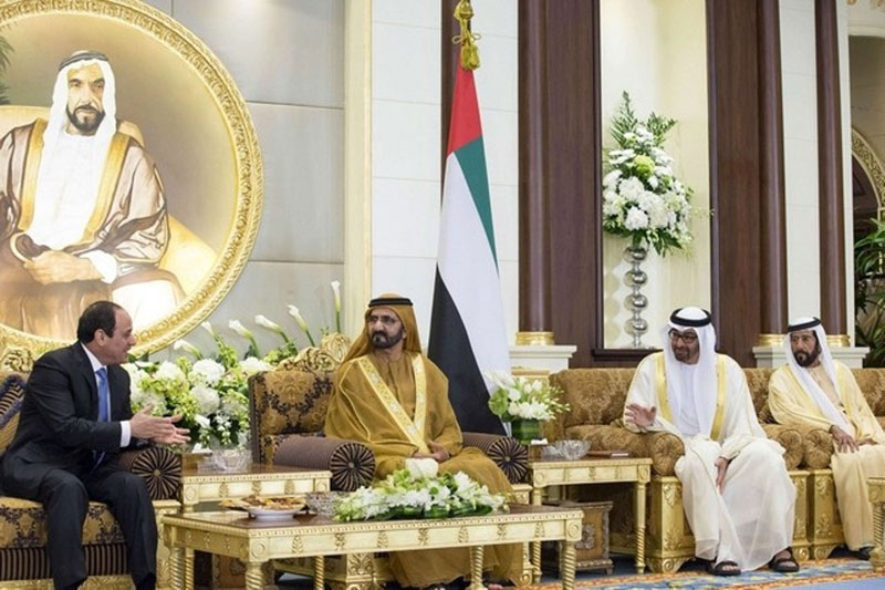 Egyptian President Pays First Official Visit to UAE