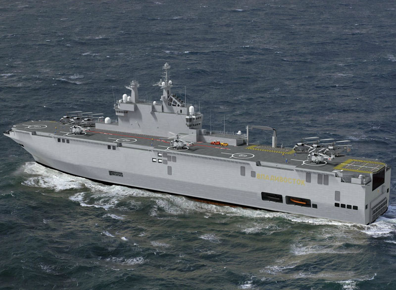 France Refunds Russia for Cancelled Mistral Contract