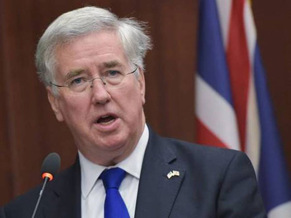 Michael Fallon Renamed UK Defence Secretary