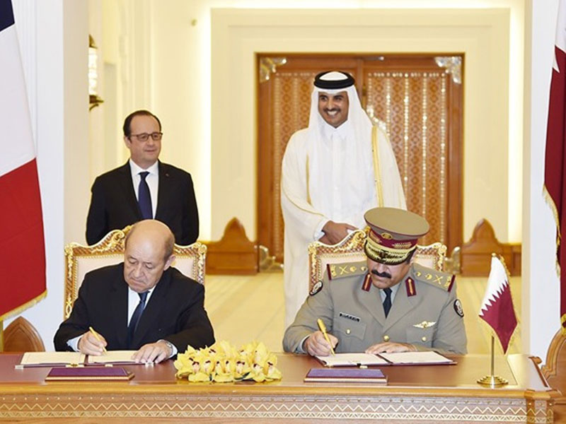 Qatar, France, Sign $7 bln Deal for 24 Rafale Jets