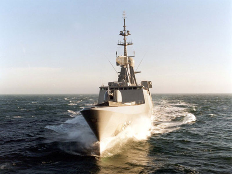 Royal Saudi Navy’s HMS Al Jawf at NAVDEX 2015
