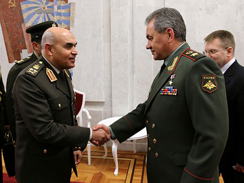 Russia, Egypt Sign Three Military Cooperation Agreements