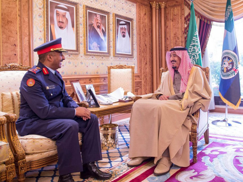 Saudi Crown Prince Meets Parting Kuwaiti Military Attaché