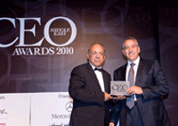 Gulf Air Chief Gets ME CEO Award 
