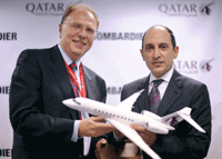 Qatar Orders 2 Bombardier Jets