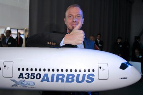 Airbus Chief Executive Tom Enders 