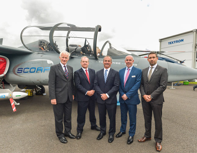 Thales, QinetiQ Select Textron Scorpion Jet for ASDOT Bid