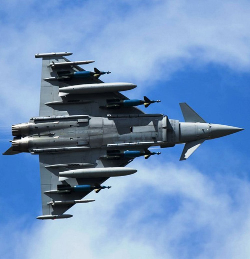 New Flight Trials for Eurofighter Typhoon with Brimstone