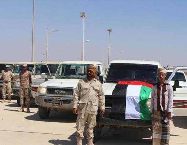 UAE Delivers 12 Vehicles to Yemen’s Coast Guard