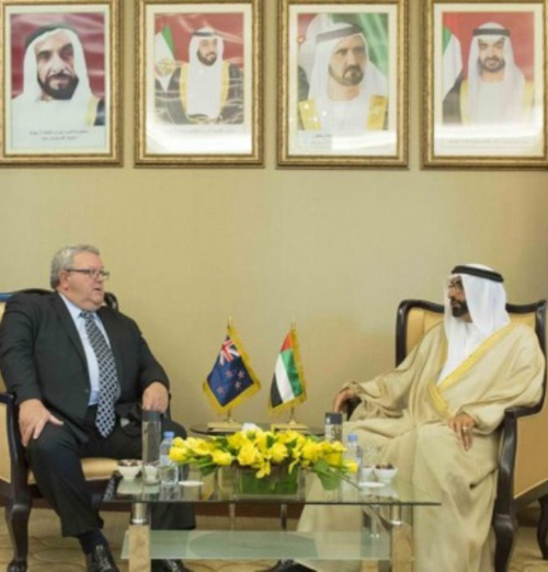 New Zealand Defense Minister Visits UAE