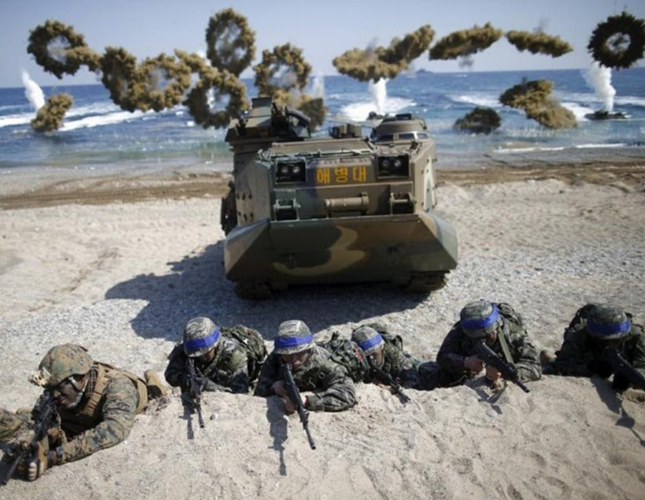 South Korea, US Start Joint Amphibious Drill 