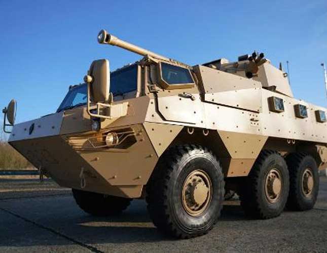 RENAULT TRUCKS Defense VAB MK 3 with CMI 90mm turret