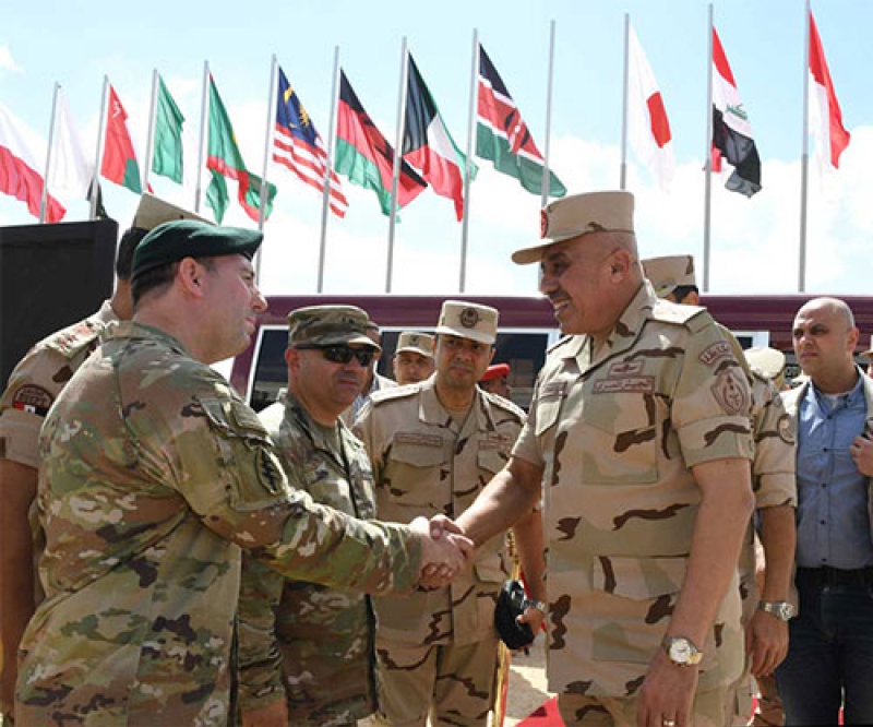 “Bright Star” Multinational Military Exercise Kicks Off in Egypt 