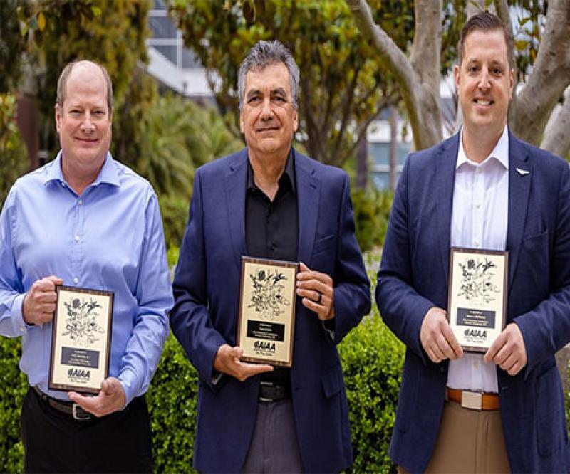 3 GA-ASI Engineers Win Awards from American Institute of Aeronautics & Astronautics (AIAA) 