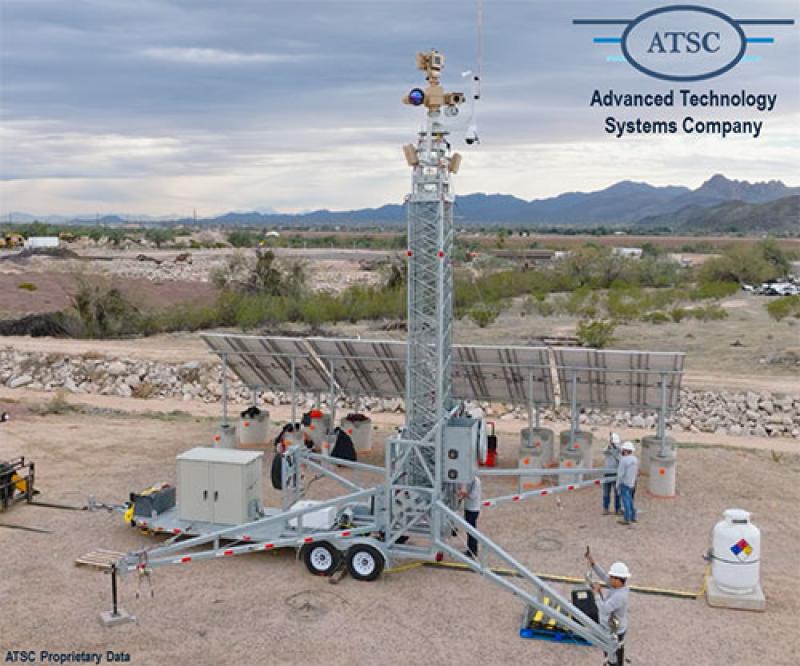 ATSC to Secure Entire US Border With Medium, Long-Range Surveillance Towers