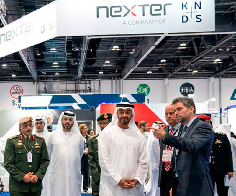 Abu Dhabi Crown Prince Toured UMEX/SimTEX 2020